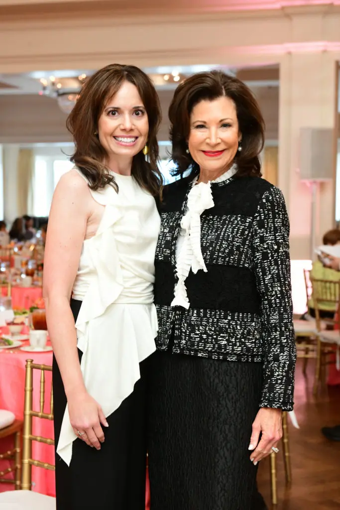 Rosie Daamgard, Betty hrncir at the Star of Hope luncheon and fashion shows. (Photo by Daniel Ortiz)