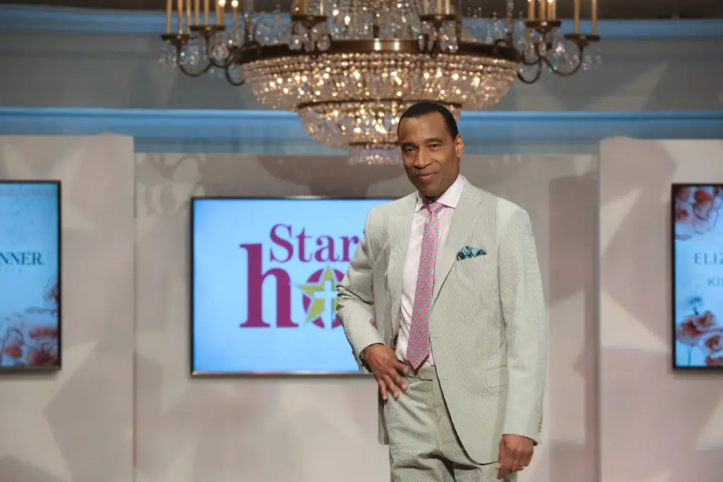KHOU Channel 11's Len Cannon at the Star of Hope luncheon and fashion shows. (Photo by Daniel Ortiz)