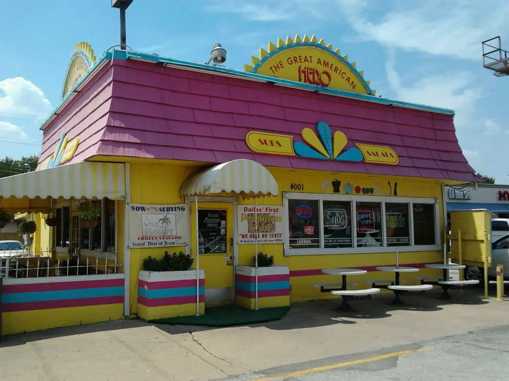 The Great American Hero has been in Dallas since 1974. (Courtesy of The Un-Fine Diner)