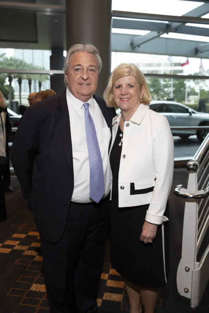 David & Joan Dunlap at the Hope and Healing Center & Institute's annual Chrysalis Award luncheon.