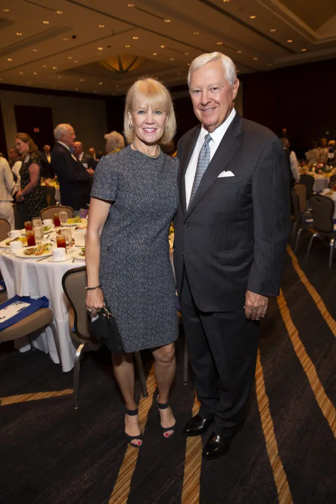 Kay & Ned Holmes at the Hope and Healing Center & Institute's annual Chrysalis Award luncheon.