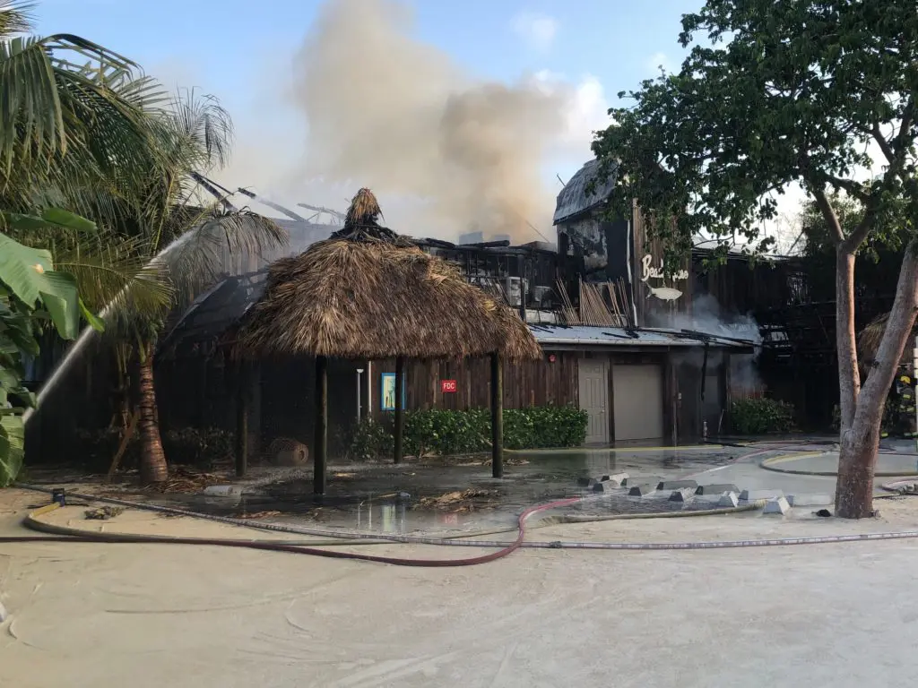 The two story Beach House reduced to rubble. (Photo by Shelby Hodge)