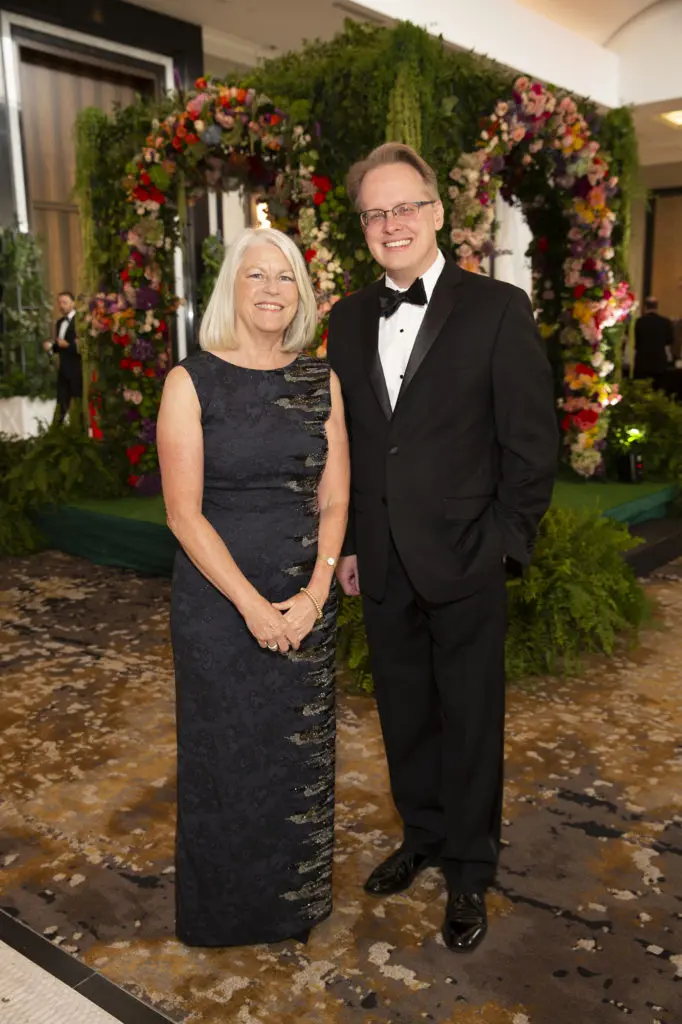 Janet Clark, John Mangum at the Houston Symphony Ball. (Photo by Jenny Antill)