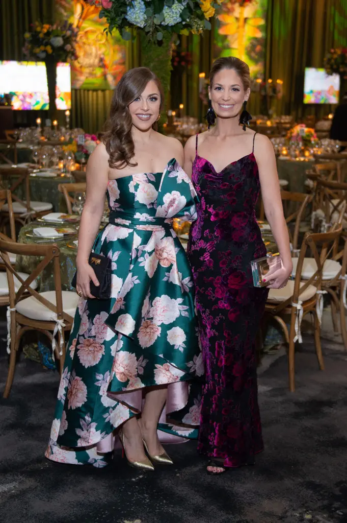 After-party chairs Lexi Sakowitz, Elise Lubanko at the Houston Symphony Ball. (Photo by Wilson Parish)