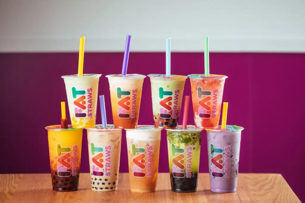 Fat Straws is known for their bubble tea drinks and house-made tapioca pearls. (Photo by Kathy Tran)