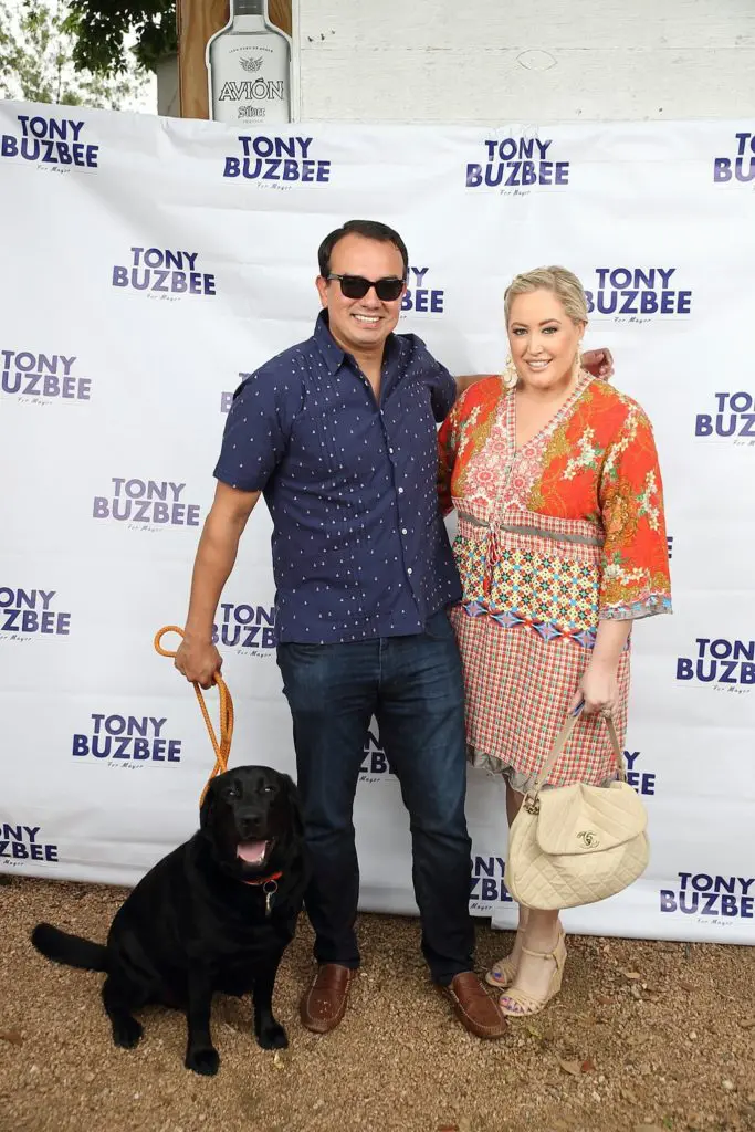Marc Lawson & Whitney Kuhn Lawson at the Tony Buzbee Pet Rally at NettBar. (Photo by Quy Tran)