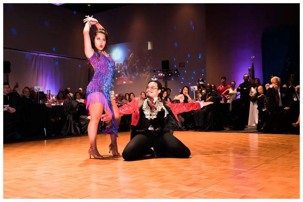Angelica Mendoza, Danny Nguyen at the 2019 Asian Pacific American Heritage Association Gala. (Photo by Ricky Guinhawa)