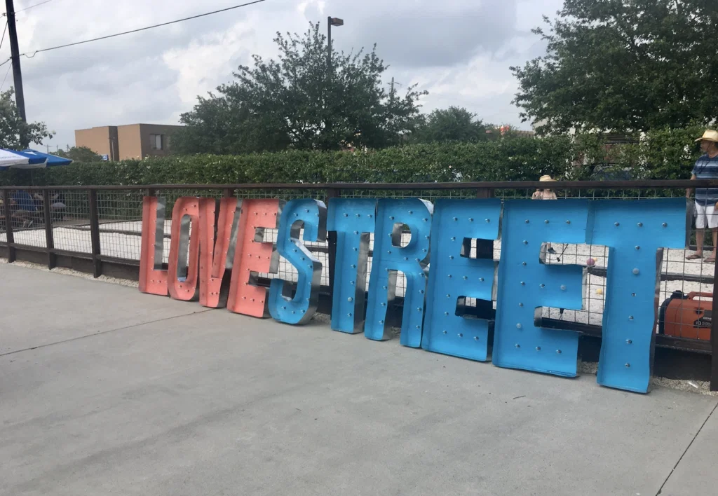 Love Street drew a crowd of thousands. 