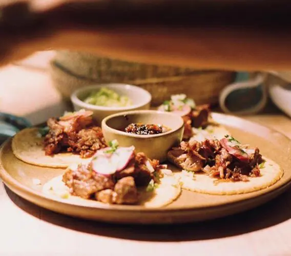 The mole at Suerte is the tops. 