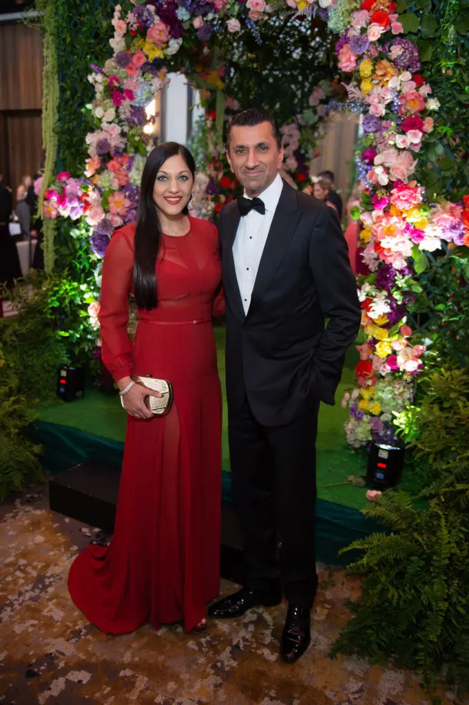 Sippy & Ajay Khurana at the Houston Symphony Ball. (Photo by Wilson Parish)