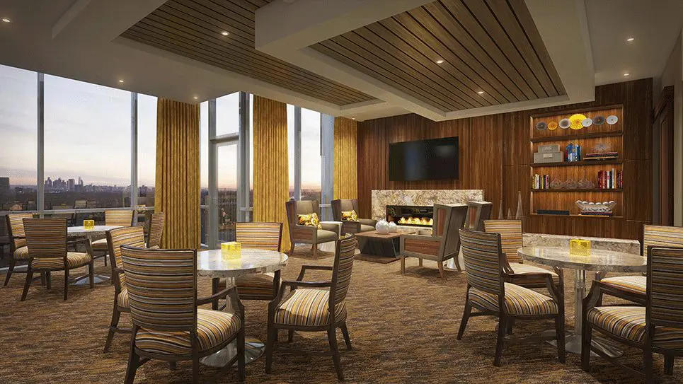 Ventana will have a 12th floor Sky Lounge. Courtesy of Ventana