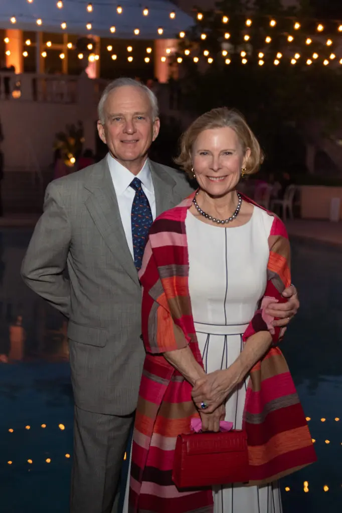 Walker & Marjorie Cain at the Rienzi Spring Party. (Photo by Wilson Parish)