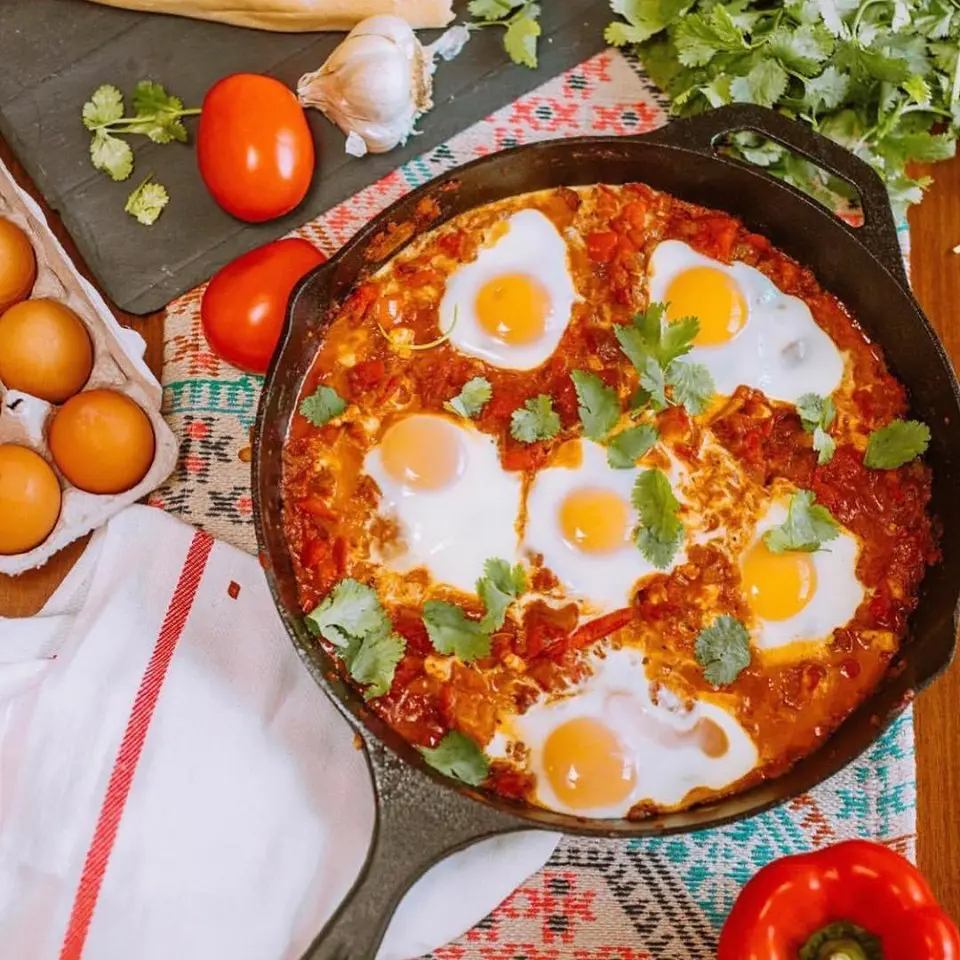 Alhambra Cafe makes legit shakshuka. 