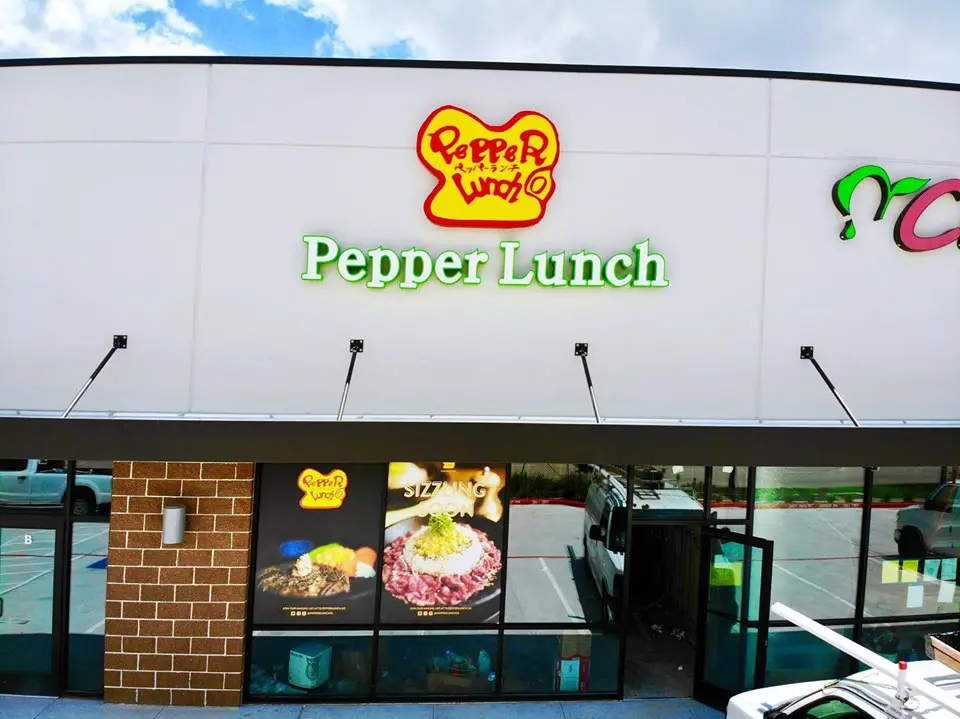 Pepper Lunch is looking good. 