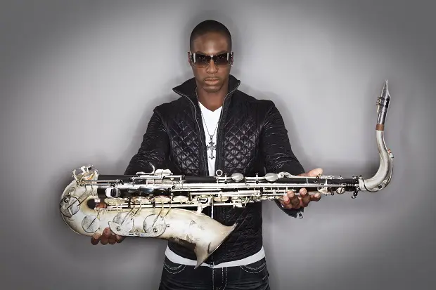 Contemporary jazz saxophonist Eric Darius.