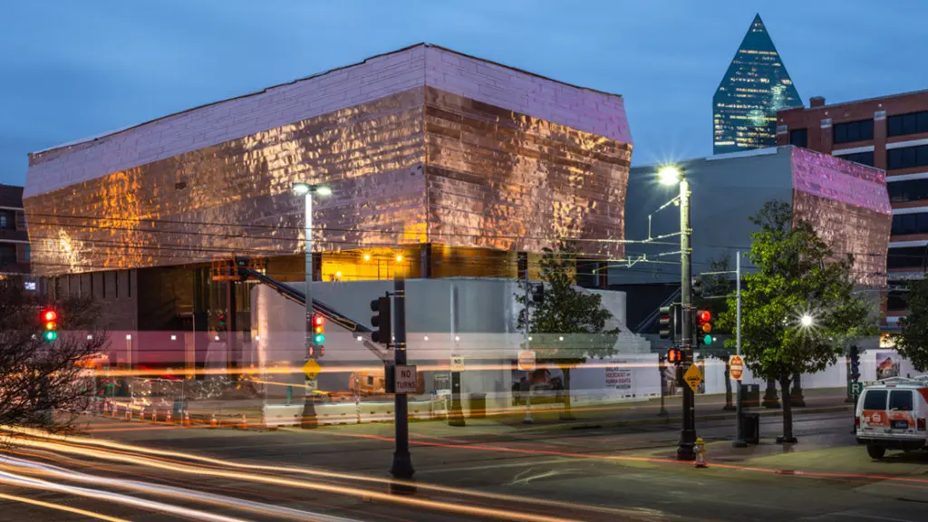 The new Dallas Holocaust and Human Rights Museum opened this fall. Courtesy of Austin Commercial