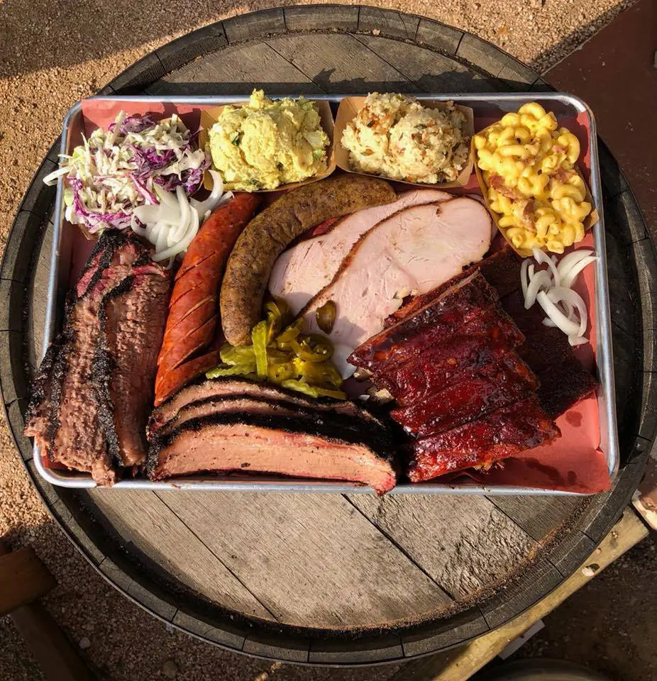 Pinkerton's Barbecue boasts quite the spread. 