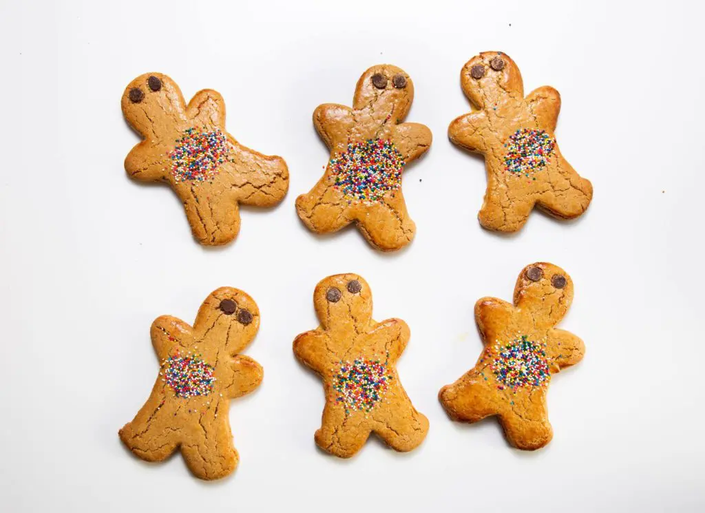 The bakers lovingly refer to each cookie as "Gingy."