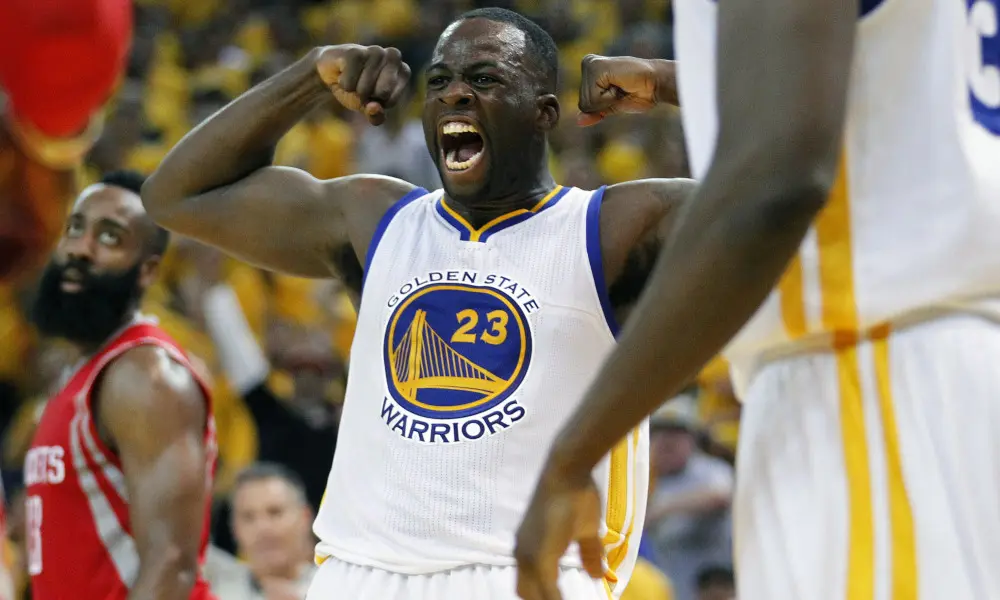 Draymond Green Trolls Rockets Fans After Game 6 Embarrassment, Beyonce Draws a Standing O and Fights Break Out at Toyota