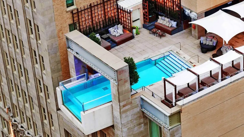 The Joule pool is quite the scene.