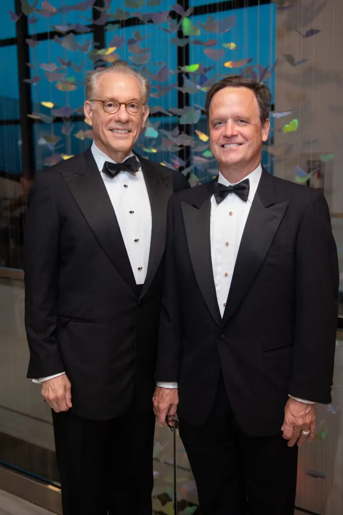 Gary Tinterow, Christopher Gardner (Photo by Wilson Parish)