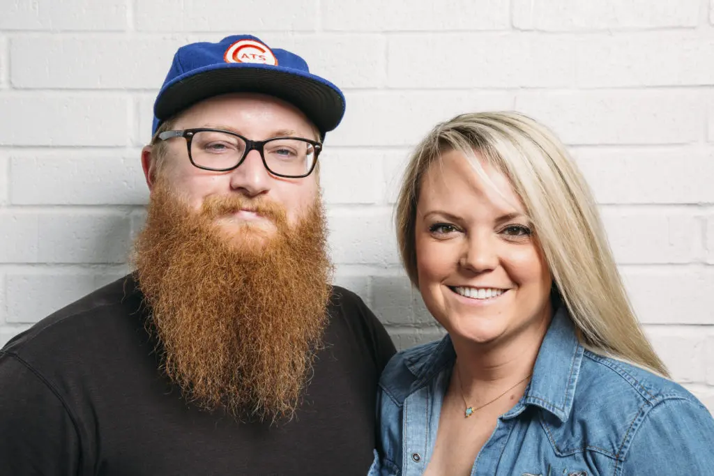Husband and wife, Travis and Emma Heim, founded Heim BBQ in Fort Worth. 