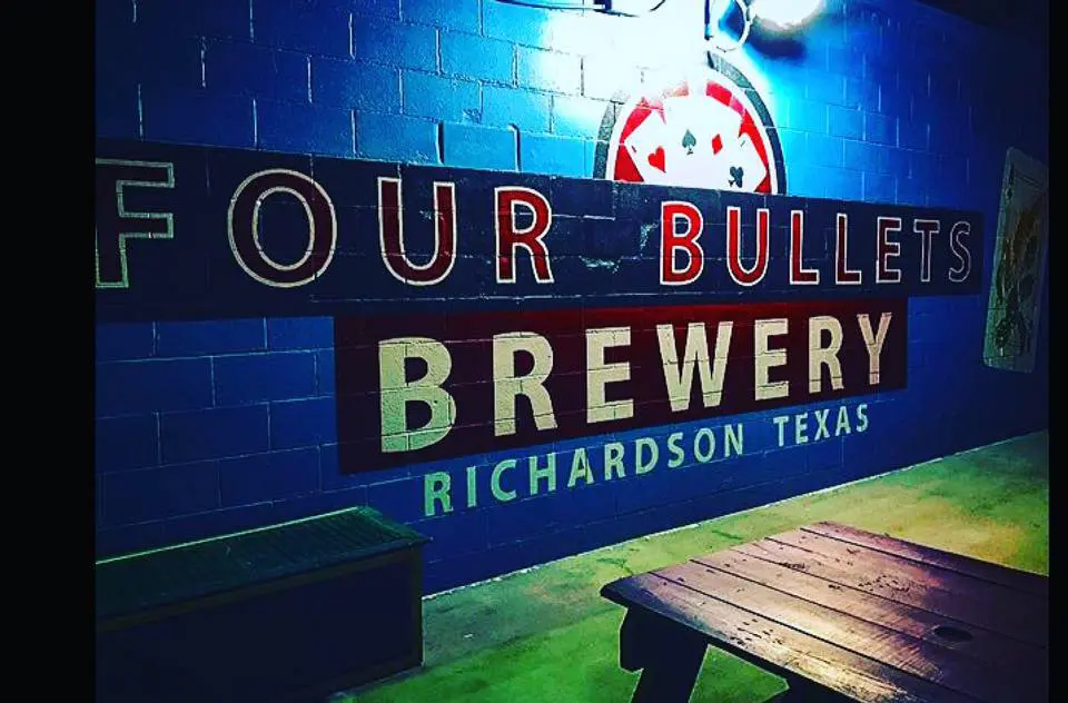 Four Bullets Brewery brews English ale with a Texas twist. Courtesy of Four Bullets