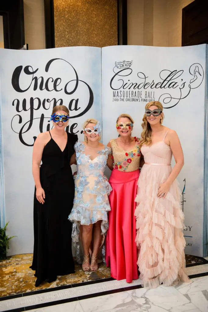 Whitney Russell, Kaylen Meserve, Liz Mayberry, Kelly Horton at The Children's Fund Gala. (Photo by Chris Bailey Photography)