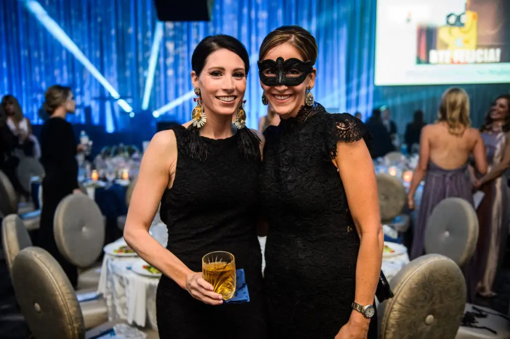 Natalie Landry, Bekah Gorder at The Children's Fund Gala. (Photo by Chris Bailey Photography)