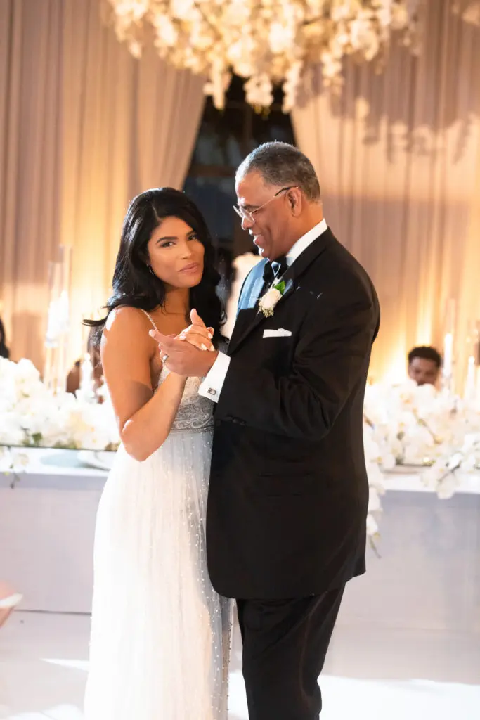A sweet dance. (Photo by Duke Images)