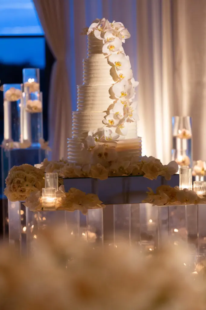 The stunning cake. (Photo by Duke Images)