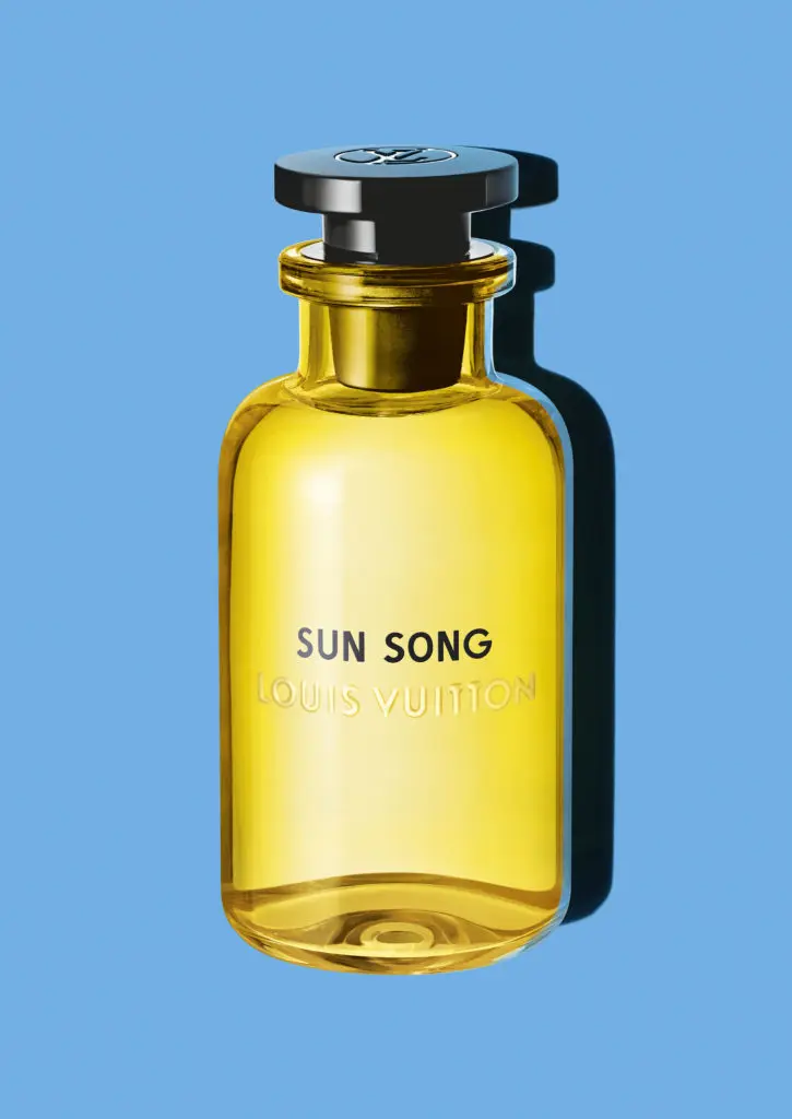 Vuitton's new Sun Song scent captures the first days of summer. Courtesy of Louis Vuitton. 