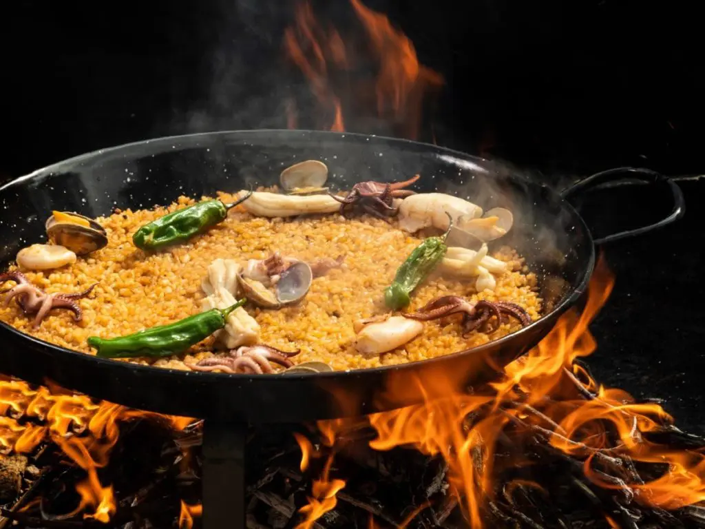The paella at MAD restaurant will be show stopping. (Photo by Julie Soefer)