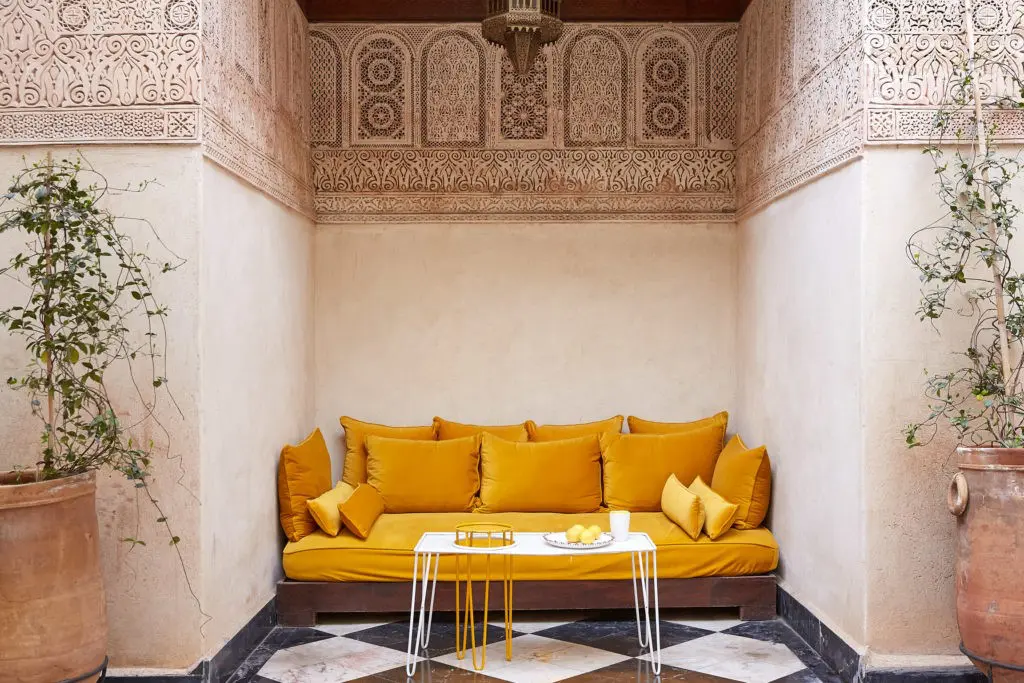 The El Fenn offers ultra cool and dramatic lodging in the heart of Marrakech. (Photo by Kasia Gatkowska)