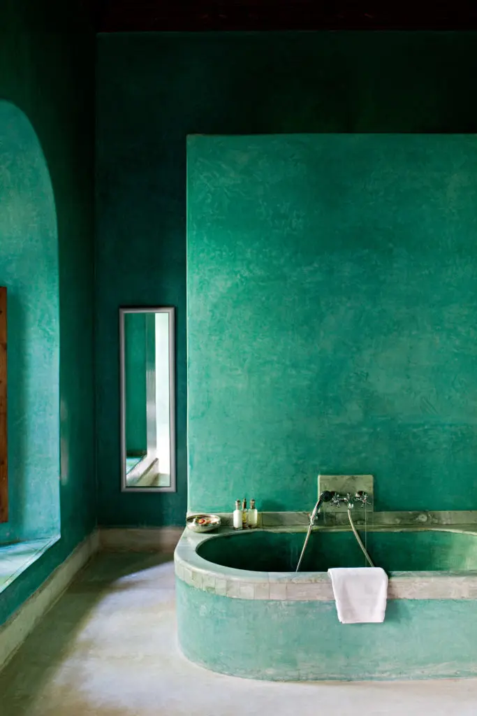 Bold colors contribute to the individuality of every suite and room. (Photo by Joanna Vestey)