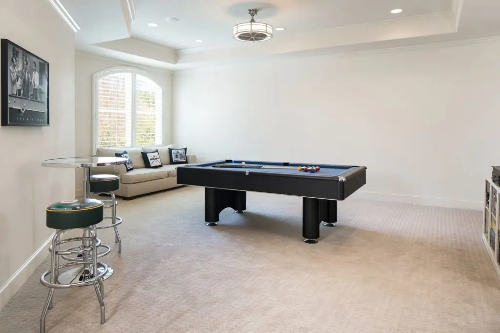 Children and adults alike will enjoy the game room. 