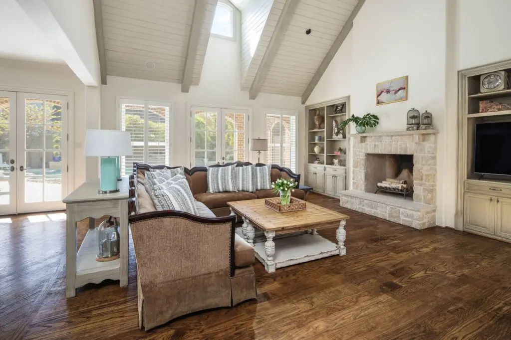 The abode is over 7,000 square feet. 