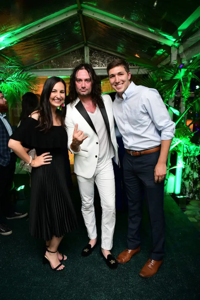 Aubrey Leatherman, Constantine Maroulis, Peyton Leatherman (Photo by Daniel Ortiz)