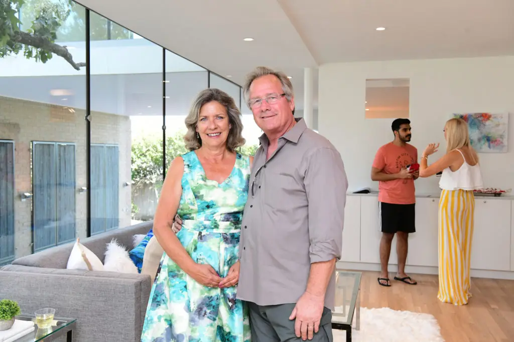 Valerie & Bill Meek, glass artist (Photo by Daniel Ortiz)