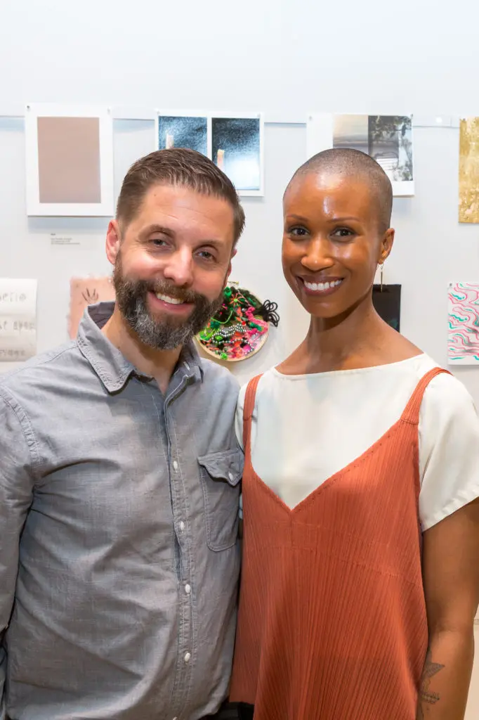 Daniel & Candice Horvath at DiverseWorks' Luck of the Draw. (Photo by Alex Barber)