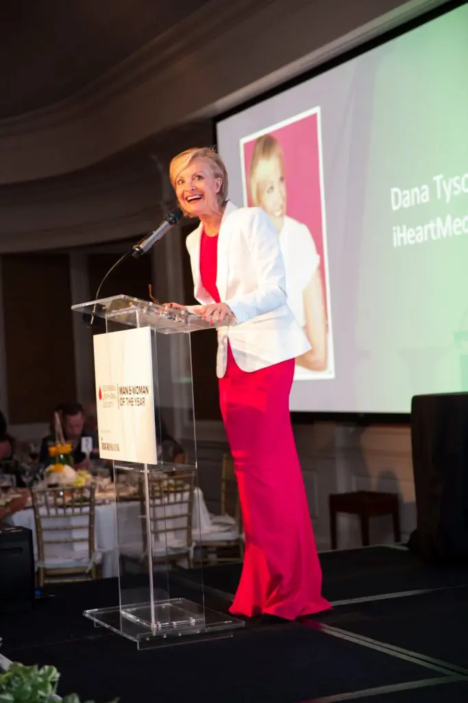 Emcee Dana Tyson