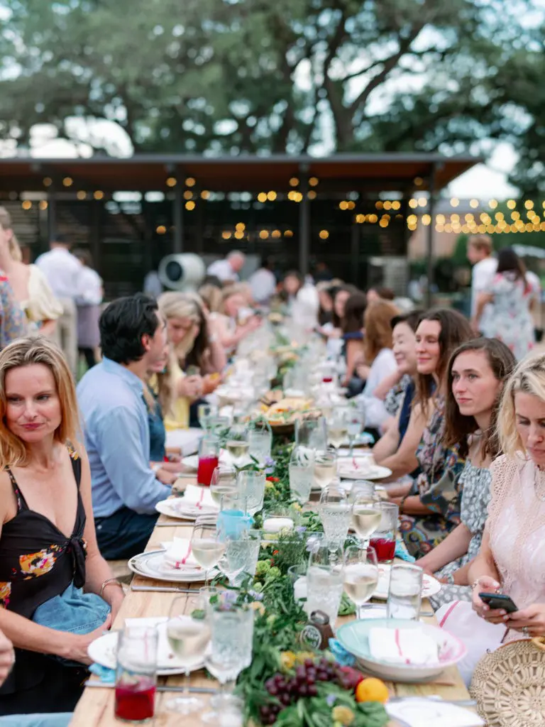 The Farm Girls Supper Club dinner at Evelyn's Park (Photo by Harlow & May Studios, Sissy Martin)