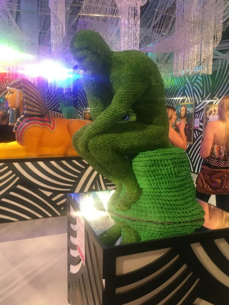 The Thinker is a jellybean masterpiece. 