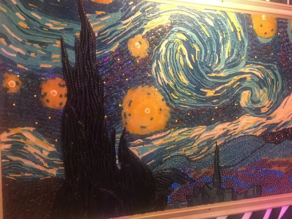That's one interpretation of Starry Night. 