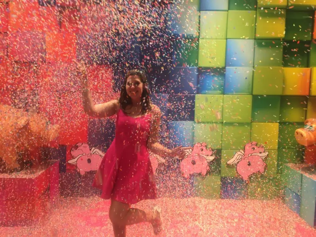 Watch out, or you will 100% get confetti bombed. 