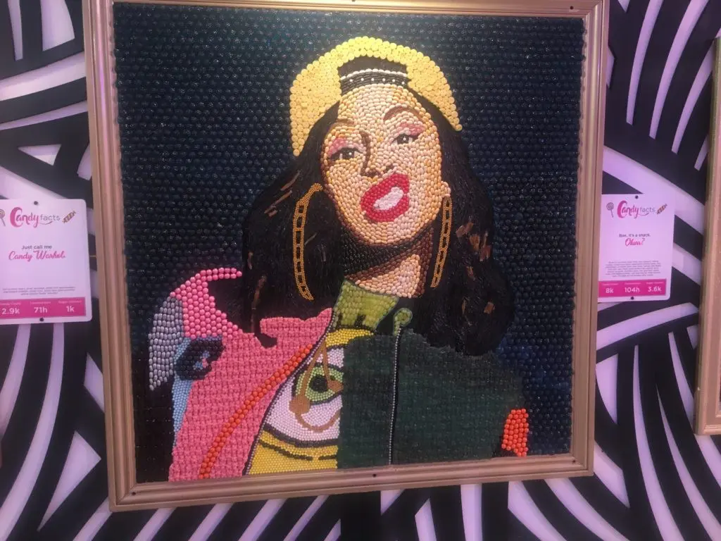 Cardi in her element. 