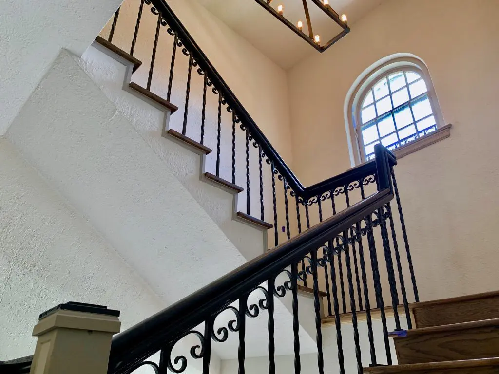 Staircases remain original at the Bella. Photo by Marc Reviere 