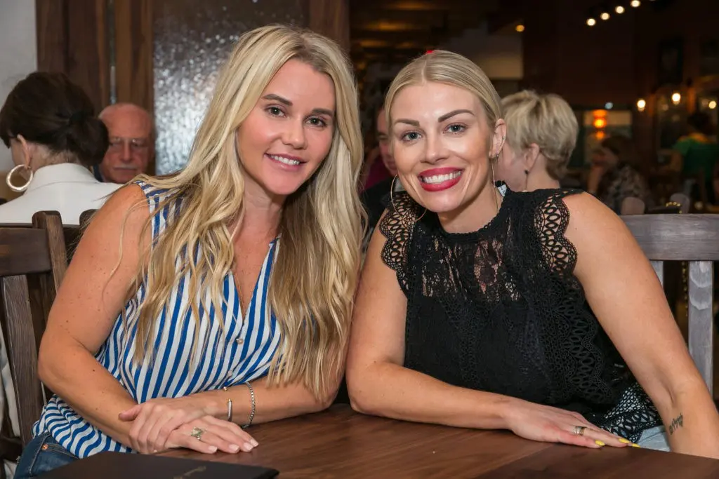 Blogger Jamye Lamm, Braidee Ireland at the Original Ninfa's Uptown opening night.(Photo by Emily Jaschke)