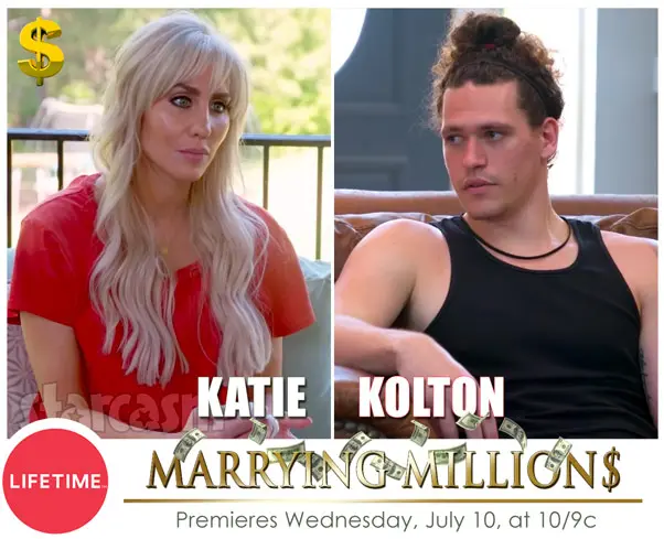 Katie Hamilton and her rapper boyfriend Kolton are all in on Lifetime's Marrying Millions.