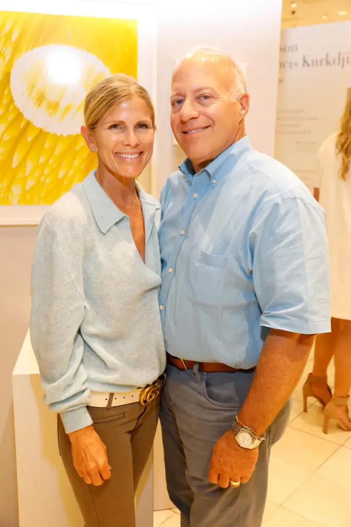 Lori & Greg Zummo at Maison Francis Kurkdjian's "Expanded Drops" at Neiman Marcus. (Photo by Priscilla Dickson)